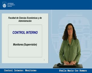 Control Interno: Monitoreo