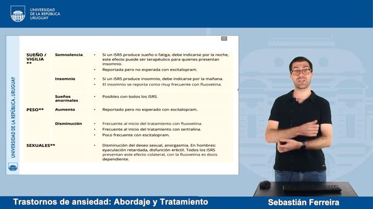 Trastornos de ansiedad: Abordaje y Tratamiento